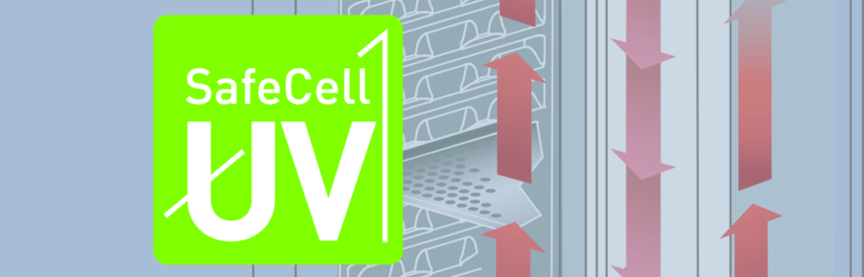 Patented SafeCell UV lamp
