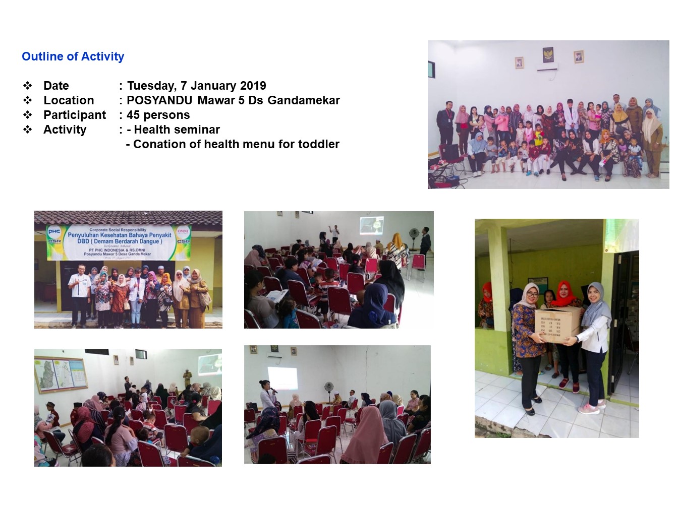 PHC Indonesia | CSR 2018