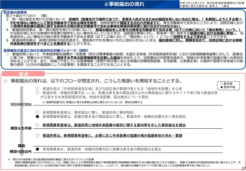 行政協議に向けて準備を進める