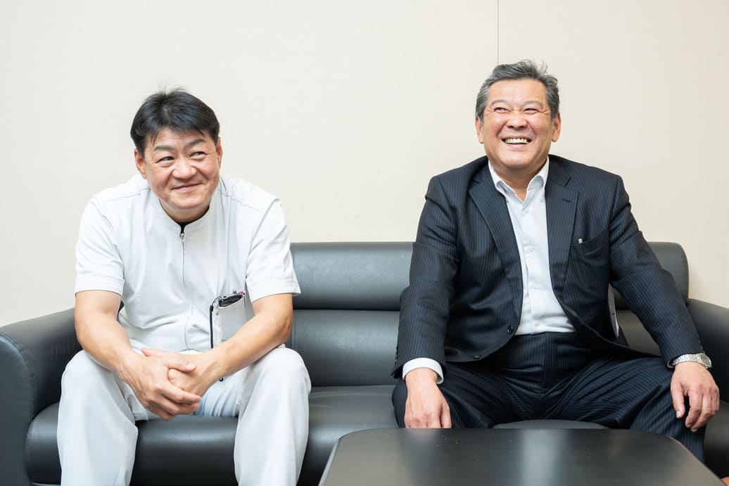 看護部長と事務長