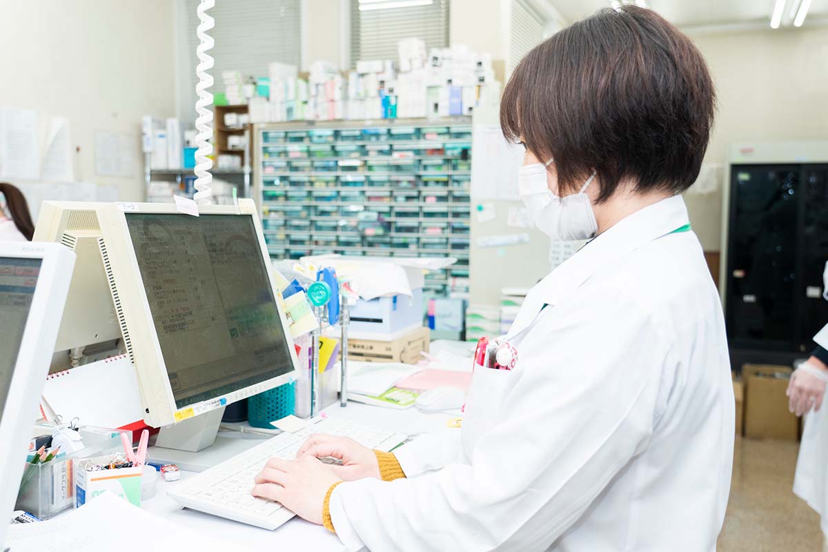 スタッフひとりひとりが推進 面処方強化への取り組み