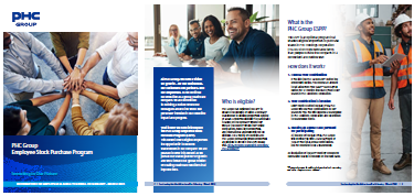 Cover (left) and inside pages (right) of the English booklet. The booklet is available in various languages.