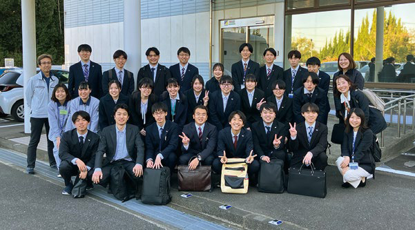 Joint orientation for new hires at Narita Factory